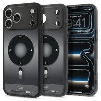 SPIGEN case ULTRA HYBRID compatible with MagSafe for IPHONE 17 Pro/18 Pro classic black