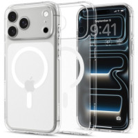 SPIGEN case ULTRA HYBRID compatible with MagSafe for IPHONE 17 Pro/18 Pro frost white