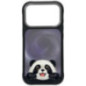 NIMMY case BIG EYED LYING GIANT PANDA compatible with MagSafe for IPHONE 18 Pro/17 Pro black