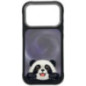 NIMMY case BIG EYED LYING GIANT PANDA compatible with MagSafe for IPHONE 18 Pro Max/17 Pro Max black