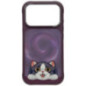 NIMMY case BIG EYED LYING CREAM CAT compatible with MagSafe for IPHONE 18 Pro/17 Pro purple NIMMY case BIG EYED LYING CREAM CAT compatible with MagSafe for IPHONE 18 Pro/17 Pro purple