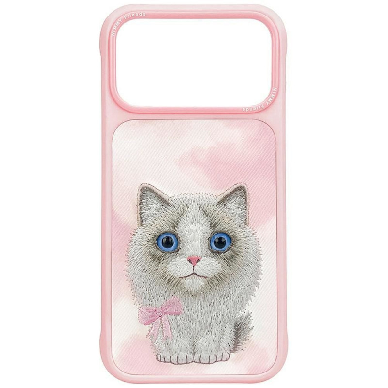 NIMMY case BIG EYED RAGDOLL for IPHONE 18 Pro/17 Pro pink