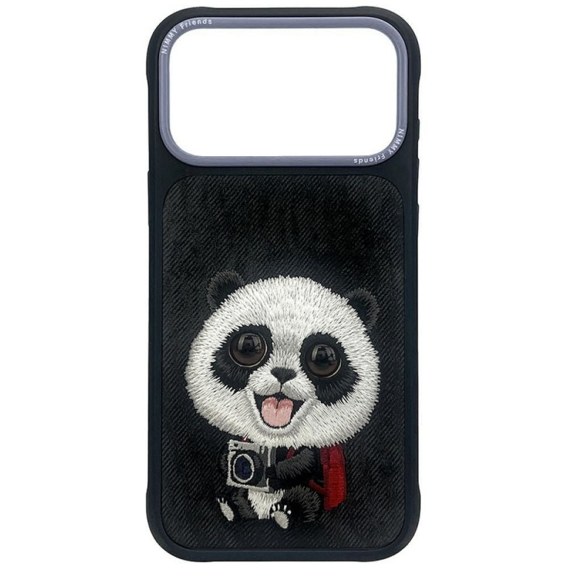 NIMMY case BIG EYED GIANT PANDA for IPHONE 18 Pro/17 Pro black NIMMY case BIG EYED GIANT PANDA for IPHONE 18 Pro/17 Pro black