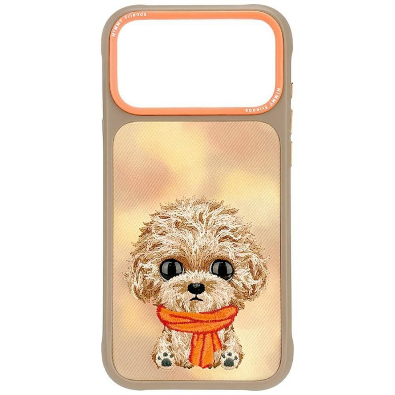 NIMMY case BIG EYED TEDDY POODLE for IPHONE 18 Pro/17 Pro brown