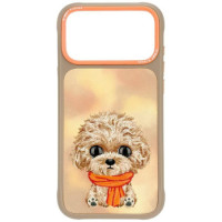 NIMMY case BIG EYED TEDDY POODLE for IPHONE 18 Pro Max/17 Pro Max brown