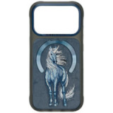 NIMMY case MAGNETIC FANTASY ANIMAL UNICORN compatible with MagSafe for IPHONE 18 Pro Max/17 Pro Max blue