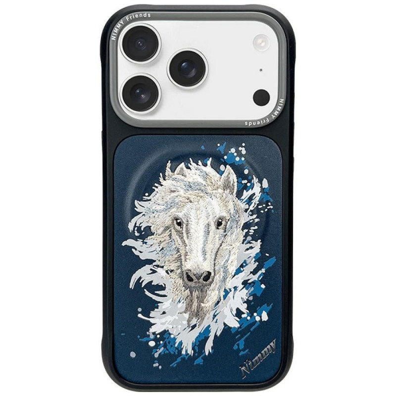 NIMMY case HORSE compatible with MagSafe for IPHONE 18 Pro Max/17 Pro Max navy blue NIMMY case HORSE compatible with MagSafe for IPHONE 18 Pro Max/17 Pro Max navy blue