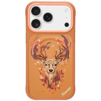 NIMMY case DEER compatible with MagSafe for IPHONE 18 Pro/17 Pro orange