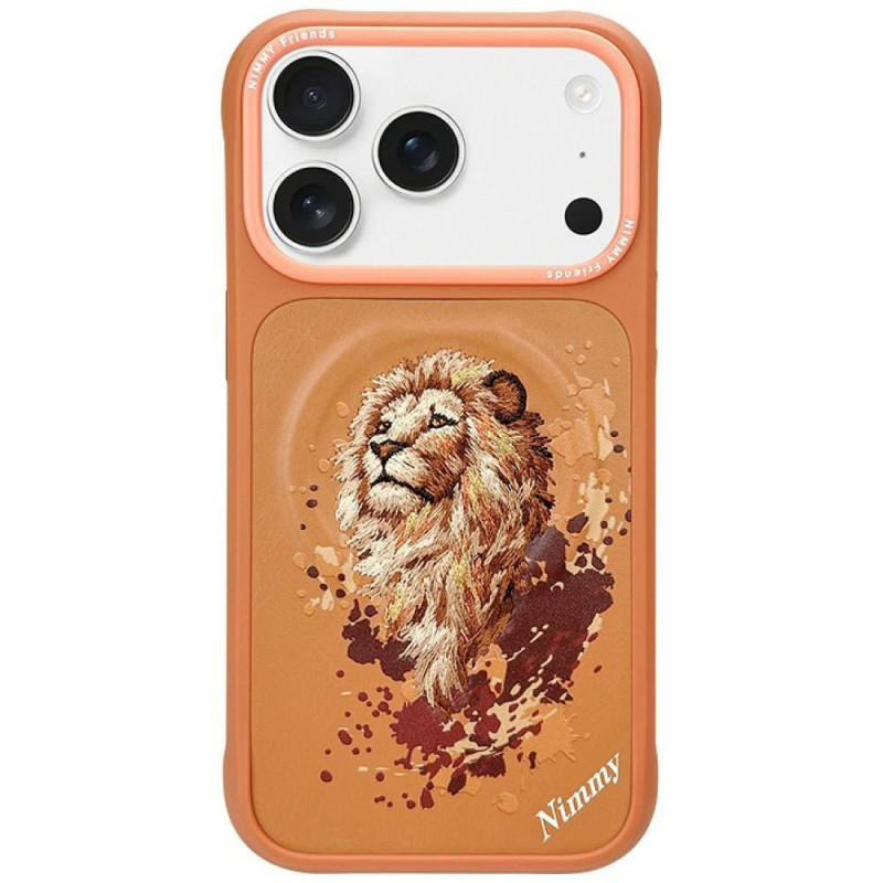 NIMMY case LION compatible with MagSafe for IPHONE 18 Pro/17 Pro orange