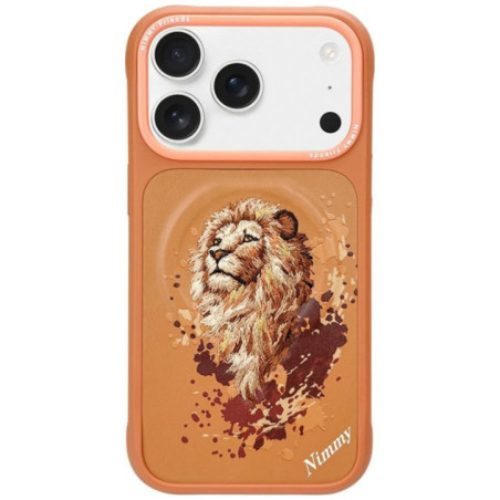 NIMMY case LION compatible with MagSafe for IPHONE 18 Pro Max/17 Pro Max orange