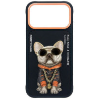 NIMMY case GLASSES COOL DOG for IPHONE 18 Pro/17 Pro black