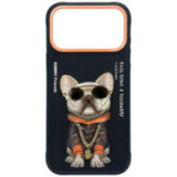 NIMMY case GLASSES COOL DOG for IPHONE 18 Pro Max/17 Pro Max black