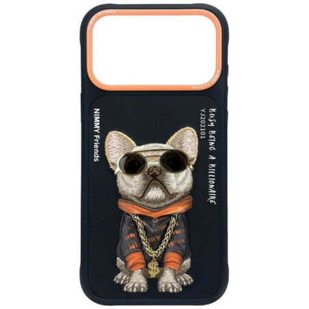 NIMMY case GLASSES COOL DOG for IPHONE 18 Pro Max/17 Pro Max black