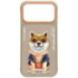 NIMMY case GLASSES COOL DOG for IPHONE 18 Pro/17 Pro beige NIMMY case GLASSES COOL DOG for IPHONE 18 Pro/17 Pro beige