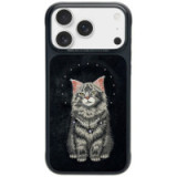 NIMMY case LUCKY FASHION CAT compatible with MagSafe for IPHONE 18 Pro/17 Pro black