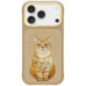 NIMMY case LUCKY FASHION CAT compatible with MagSafe for IPHONE 18 Pro Max/17 Pro Max brown NIMMY case LUCKY FASHION CAT compatible with MagSafe for IPHONE 18 Pro Max/17 Pro Max brown