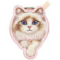 NIMMY magnetic hanger DENIM FASHION RAGDOLL CAT pink NIMMY magnetic hanger DENIM FASHION RAGDOLL CAT pink