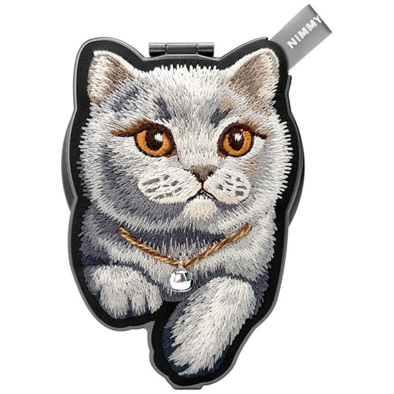 NIMMY magnetic hanger DENIM FASHION BRITISH SHORTHAIR CAT black NIMMY magnetic hanger DENIM FASHION BRITISH SHORTHAIR CAT black