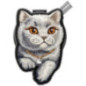 NIMMY magnetic hanger DENIM FASHION BRITISH SHORTHAIR CAT black NIMMY magnetic hanger DENIM FASHION BRITISH SHORTHAIR CAT black