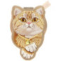 NIMMY magnetic hanger DENIM FASHION GINGER CAT brown NIMMY magnetic hanger DENIM FASHION GINGER CAT brown