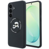 KARL LAGERFELD case for SAMSUNG S26 FE compatible with MagSafe (Karl&Choupette Heads) black