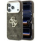 GUESS case for IPHONE 18 Pro/17 Pro (4G & Big Strass Logo) brown