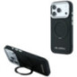 KARL LAGERFELD case for IPHONE 18 Pro Max/17 Pro Max compatible with MagSafe (Ring Stand 360 Saffiano Classic Logo) black KARL LAGERFELD case for IPHONE 18 Pro Max/17 Pro Max compatible with MagSafe (Ring Stand 360 Saffiano Classic Logo) black