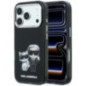 KARL LAGERFELD case for IPHONE 18 Pro Max/ 17 Pro Max compatible with MagSafe (Smooth Karl & Choupette Bodies) black KARL LAGERFELD case for IPHONE 18 Pro Max/ 17 Pro Max compatible with MagSafe (Smooth Karl & Choupette Bodies) black