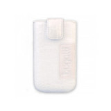 BUGATTI SlimCase Leder Croco White SL mit EasyOut Technik (8