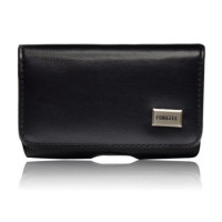 Universal Ledertasche Forcell-Serie black XXXXL (160 x 80 x 9 mm)