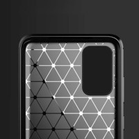 TPU CASE CARBON/BLACK für Samsung G980 Galaxy S20