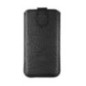 SlimCase Leder BANNOCK II PREMIUM schwarz XXXL (z.B. iPhone 11 Pro Max)