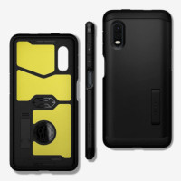 SPIGEN Tough Armor Backcase schwarz für Samsung G715 XCover Pro