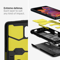 SPIGEN Tough Armor Backcase schwarz für Samsung G715 XCover Pro