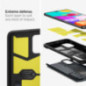 SPIGEN Tough Armor Backcase schwarz für Samsung A415 Galaxy A41