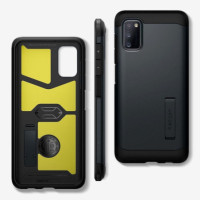 SPIGEN Tough Armor Backcase schwarz für Samsung A415 Galaxy A41