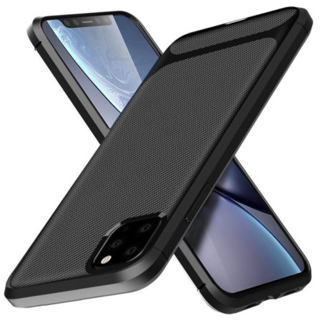 TPU CASE CARBON2/BLACK für Apple iPhone 12 Pro Max