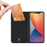 FLIPCASE WALLET DUX DUCIS Skin Pro schwarz für Apple iPhone 12 Pro Max