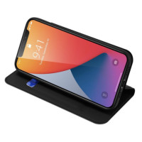 FLIPCASE WALLET DUX DUCIS Skin Pro schwarz für Apple iPhone 12 Pro Max