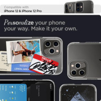 SPIGEN Ultra Hybrid Crystal Clear Backcase für Apple iPhone 12| iPhone 12 Pro