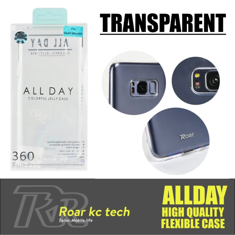 ROAR TPU CASE ALLDAY transparent für Samsung Galaxy S21