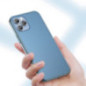 Back-Case Baseus Frosted Glass Hard case with flexible frame für Apple iPhone 12 Pro Max