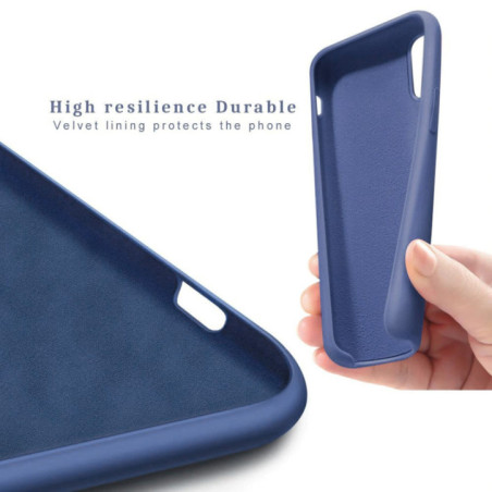 SILIKON-CASE blue für Samsung A525 Galaxy A52| A526 Galaxy A52 5G| A528 Galaxy A52s 5G
