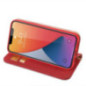 FLIPCASE DUX DUCIS Wish Genuine Leather Bookcase red für iPhone 12| iPhone 12 Pro