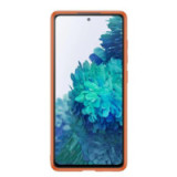 Dux Ducis Yolo elegant case made of soft TPU and PU leather for Samsung Galaxy S20 FE 5G orange