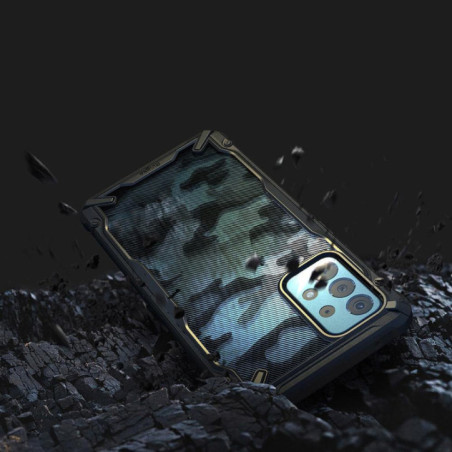 Ringke Fusion X durable PC Case with TPU Bumperblack  für Samsung A525 Galaxy A52| A526 Galaxy A52 5G| A528 Galaxy A52s 5G