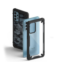 Ringke Fusion X durable PC Case with TPU Bumperblack  für Samsung A525 Galaxy A52| A526 Galaxy A52 5G| A528 Galaxy A52s 5G