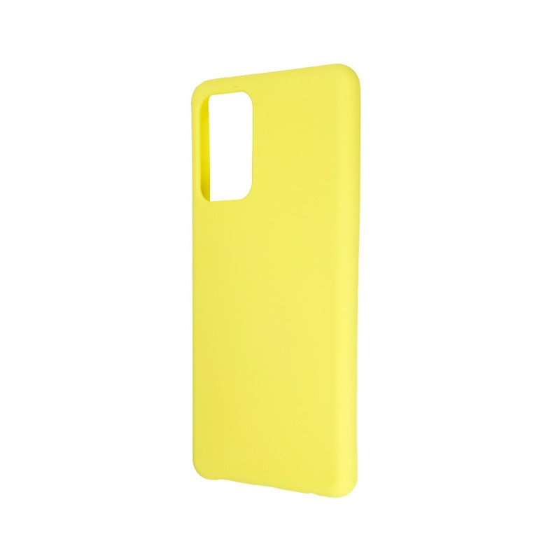 SILIKON-CASE FLEX yellow für Samsung A525 Galaxy A52| A526 Galaxy A52 5G| A528 Galaxy A52s 5G
