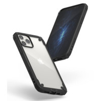Ringke Fusion X durable PC Case black with TPU Bumper für Apple iPhone 12| iPhone 12 Pro (FUAP0024)