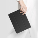 Dux Ducis Toby armored tough Smart Cover mit Halterung für Apple Pencil black für Apple iPad Pro 11'' 2021